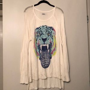 Lauren Moshi Tunic Sweater